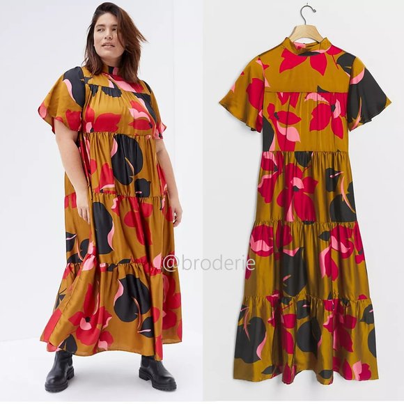 Anthropologie Dresses & Skirts - Anthropologie Corey Lynn Calter Gianna Tiered Maxi